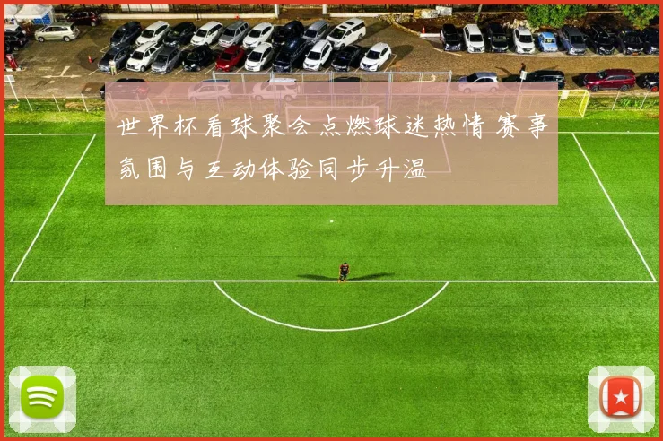 世界杯看球聚会点燃球迷热情 赛事氛围与互动体验同步升温